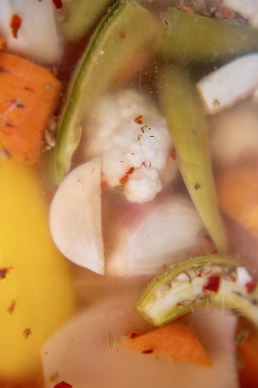 Raydiant Ferments Chicago-Style Fermented Giardiniera